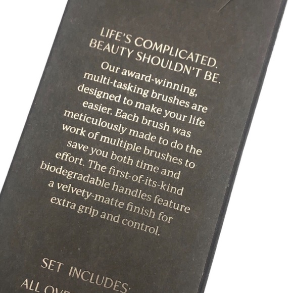 Complex Culture All Eyes Brush Trio With Syn-Tech Bristles New - Picture 7 of 8